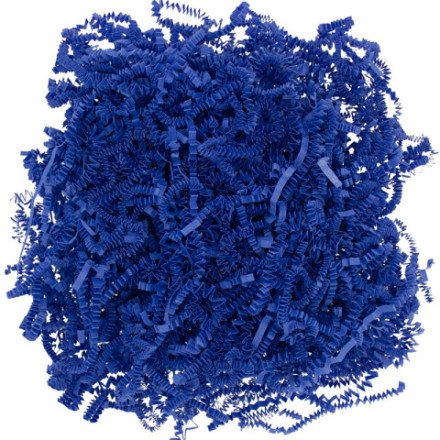 Наполнитель для коробок Бумажный, Синий