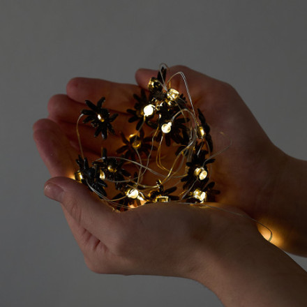 Светодиодная гирлянда &quot;Нить. Пауки&quot;