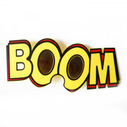 Очки карнавальные &quot;Крутая надпись&quot; BOOM