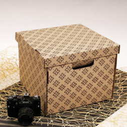 Коробка для хранения Триумф, крафт/коричневый