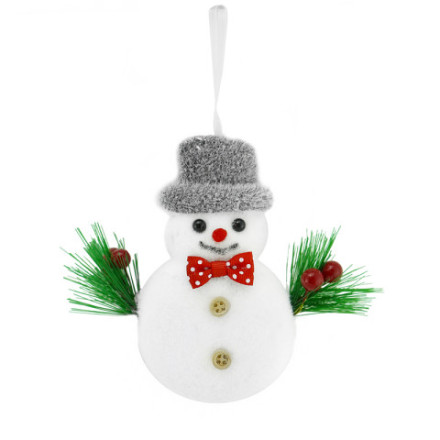 Елочная игрушка Снеговик