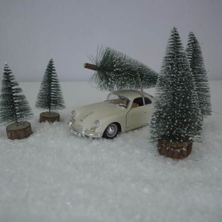 Декоративное украшение Елочка со снегом