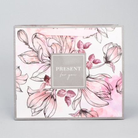 Пакет ламинированный горизонтальный «Present for you»