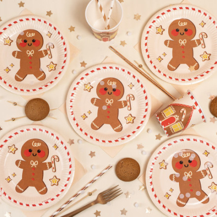 Тарелки Пряничный человечек