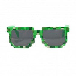 Карнавальные очки, Пиксели, Зеленый