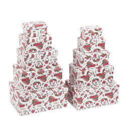 Коробка подарочная &quot;Новогодняя машина с подарками&quot; #нг