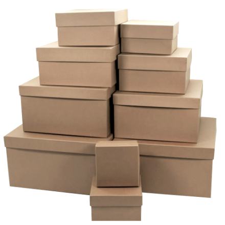 Коробка крафт Квадрат