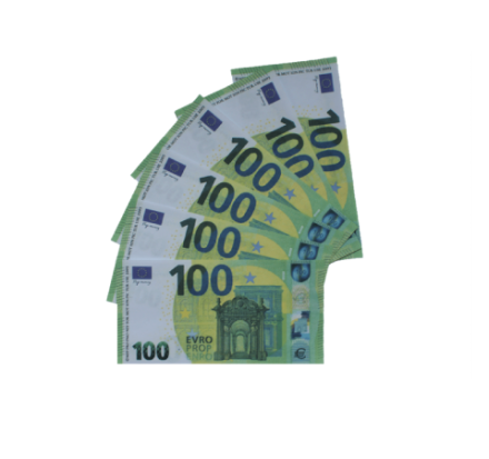 Деньги для выкупа, 100 Евро