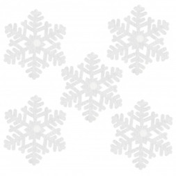 Декоративное украшение Снежинки Смешинки, Белый