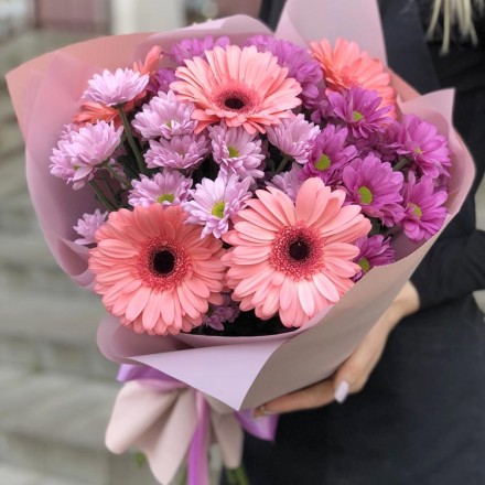 Букет цветов Дамский каприз