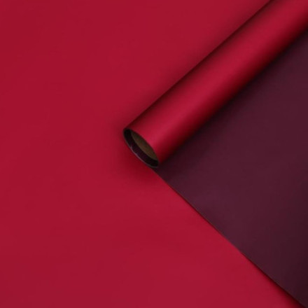 Пленка для цветов и декора, винный